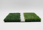  UV-tahan Artificial Grass Soccer Field / PE + PP Rumput Rumput Palsu