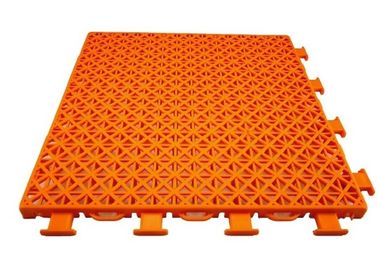 Cina Modifikasi PP Olahraga Temporary Flooring Anti UV Colorful Customized Pattern pabrik