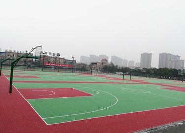 Cina Low Heat Reflection Removable Lapangan Bola Basket Lantai Untuk Pertandingan Internasional pabrik
