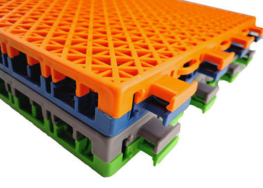 Cina Daur Ulang PP Multi Purpose Sports Flooring Anti UV Moistureproof Multicolor pabrik